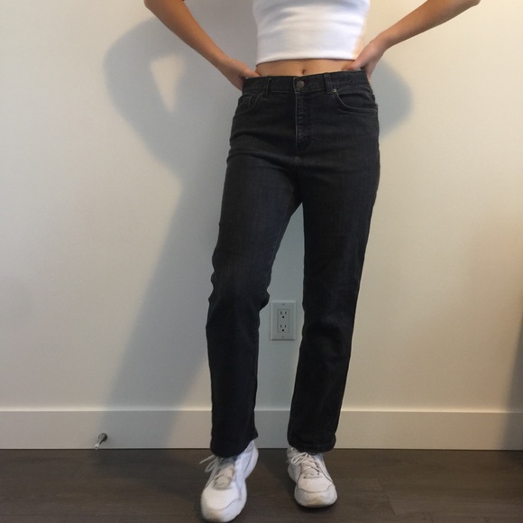 Black Ralph Lauren Straight Jeans - Picture 1 of 4
